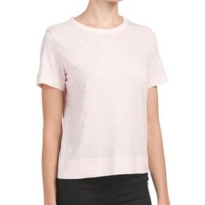 NWT! Theory Tilma Tee in Rose Pink